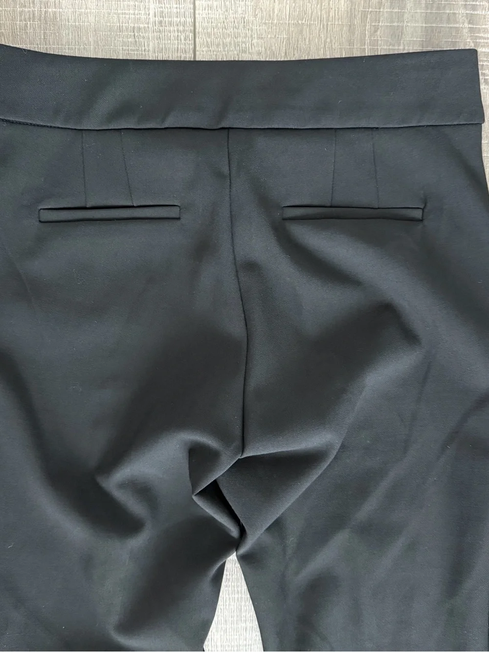 JCrew Edie Full Length Trousers in four season stretch 2 petite black